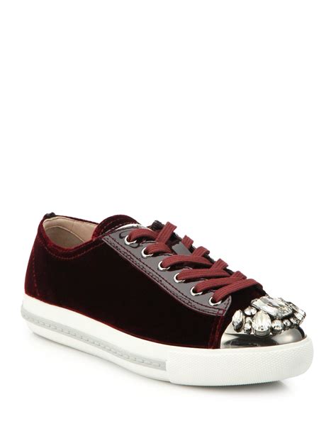 miu miu sneakers with fur|miu michael shoes.